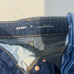 High Rise Denim Skirt